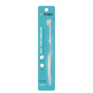 Purry Pet Toothbrush For Small Breed Pets -1pc