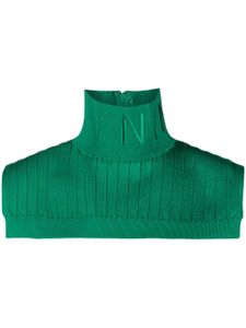 Nina Ricci turtle neck top - Green