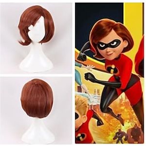 The incredibles  incredible Helen Parr Elastigirl Short Bob Wig Cosplay Wigs for Women Only Wig miniinthebox