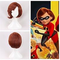 The incredibles  incredible Helen Parr Elastigirl Short Bob Wig Cosplay Wigs for Women Only Wig miniinthebox - thumbnail