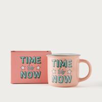 Text Print Mug with Handle - 350 ml