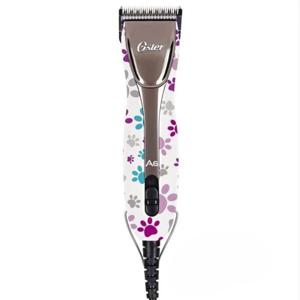 Oster A6 Slim 3-Speed Clipper Paw Print With 10 Blade