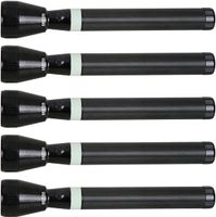 Krypton Rechargeable LED Flashlight 5 Pieces Black - KNFL5142