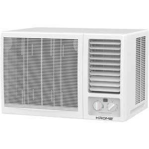 Krome 2 Ton Window Air Conditioner| 24000 BTU| R410a Gas|Rotary compressor| Energy Efficient| Low Noise| Maximum Cooling| Mechanical Control|Turbo...