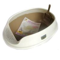 Nutrapet Cat Toilet Deodorized Cat LitterBox 50 x 38 x 20 Cm, Brown