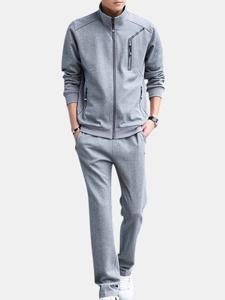 Spring Fall Casual Jogger Sport Suit