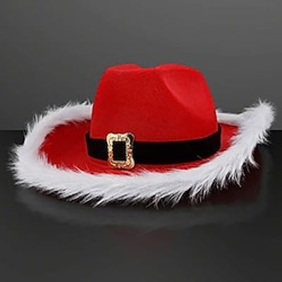 Christmas Hat Christmas Hat Santa Hat Men's Women's Boys Girls' Christmas Christmas New Year Kid's Adults' Party Christmas Polyester Hat miniinthebox