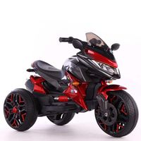 Megastar Ride On 12 V Kinetic Honda Style Motorbike For Lil Riders With 3 Wheels - Red (UAE Delivery Only)