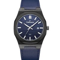 Tornado Spectra Men's Analog Navy Blue Dial Watch - T22002-BLNN