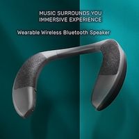 Rockmia EBS-909 Hot Wearable Wireless Neckband Speaker U-Shape Factory Price Brand Quality True Stereo Bass HIFI Music Box Lightinthebox - thumbnail