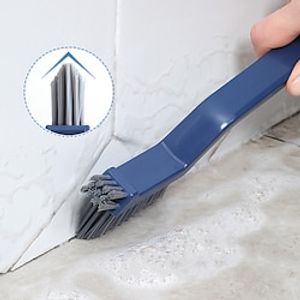 Three In One Plastic Bathroom Floor Brush Crevice Brush Crevice Brush Cleaning Brush Bathroom Cleaning Hard Bristled Crevice Floor Brush Lightinthebox