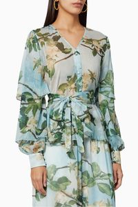 Floral Chiffon Blouse