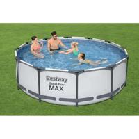 Bestway Steel Pro Frame Pool Set with filter pump and ladder- 12' x 39.5"/3.66m x 1.0m