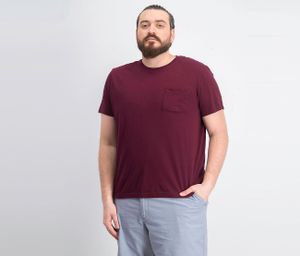 Mens Performance Pocket T-Shirt  Maroon