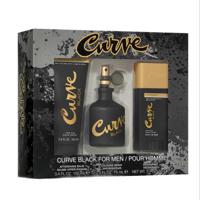 Liz Claiborne Curve Black (M) Set Cologne 125Ml + Asb 100Ml + Deo Stick 50G