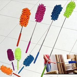 Creative Stretch Extend Microfiber Dust Shan Adjustable Feather Duster Household Dusting Brush Cars Cleaning Kitchen Accessories miniinthebox