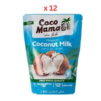 Coco Mama Premium Coconut Milk, 400 Ml Pack Of 12 (UAE Delivery Only) Coco Mama Premium Coconut Milk, 400 Ml Pack Of 12 (UAE Delivery Only)