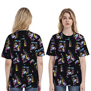 Inspired by JoJo's Bizarre Adventure Kujo Jotaro T-shirt Anime 100% Polyester Anime 3D Harajuku Graphic T-shirt For Men's / Women's / Couple's miniinthebox