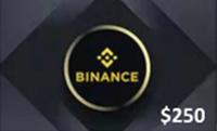 Binance Crypto Gift Card (USDT) $250 - Email Delivery