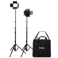 Phottix Kali50 LED Light Twin Kit Set