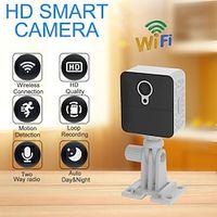 IP Camera 1080P Mini Wireless Night Vision With Audio Switch between night day Indoor Apartment Support miniinthebox