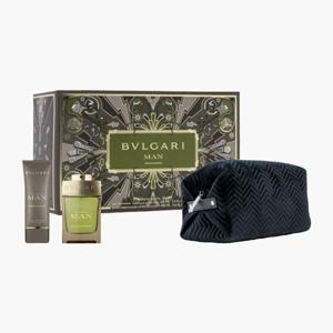 Bvlgari Man Wood Essence 3-Piece Perfume Gift Set for Men
