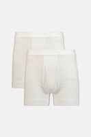 Mens 2 Pack Slipboxer  White - thumbnail