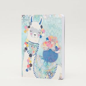 Llama Printed Notebook