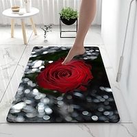 Valentine's Day Bathroom Bath Mats Creative Absorbent Bathroom Rug Diatomaceous Earth Non Slip miniinthebox