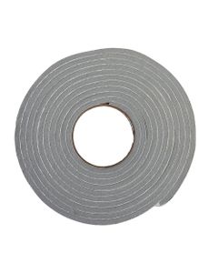 Frost King 3/8 X 1/4" 17Ft. Grey Vinyl Foam Weather-Strip Tape