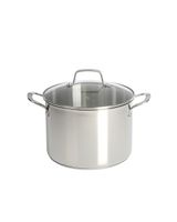 Martha Stewart Castelle 8 Quart Stainless Steel Stock Pot With Lid