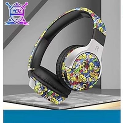 MSL-702 Gaming Headset Over Ear Bluetooth 5.3 Sports Waterproof Stereo for Apple Samsung Huawei Xiaomi MI  Yoga Fitness Gym Workout Mobile Phone Travel Entertainment PlayStation Xbox PC Computer Lightinthebox