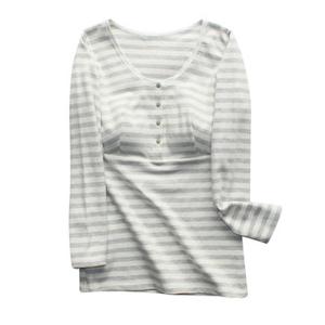 Cotton Paded Maternity Long Sleeve Top