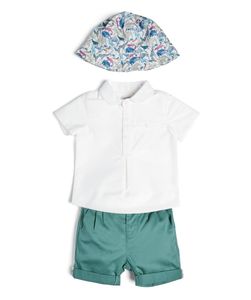 3 Piece Shirt, Short & Liberty Hat Set