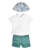 3 Piece Shirt, Short & Liberty Hat Set - thumbnail