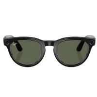 Ray-Ban Meta Glass Headliner Shiny Black, G15 Green RW4009F