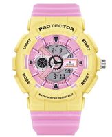 Astro Kids J9302 Movement Watch, Analog-Digital Display and Polyurethane Strap, Pink - A23818-PPPY