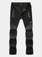 Mens Spring Summer Outdoor Trouser Elastic Breathable Water-repellent Thin Quick-Dry Sports Pants