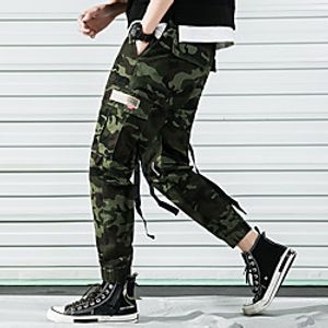 Men's Military Work Pants Hiking Cargo Pants Tactical Pants Outdoor Ripstop Quick Dry Multi Pockets Breathable Lightweight Pants  Trousers Bottoms Lightinthebox