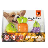 Fofos Veggi Chew Toy Set S/m (Pack of 2)