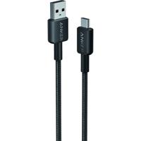 Anker USB-A to USB-C Cable | 3 feet Braided | Black Color | A81H5H11