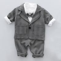 3pcs Baby Boy Suits with Tie