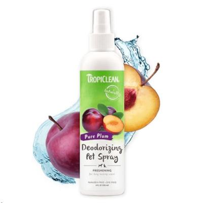 Tropi Clean Pure Plum Deodorizing Spray For Pets, 8oz