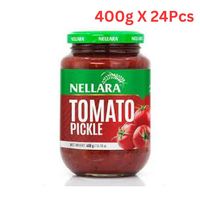 Nellara Tomato Pickle 400g Glass Jar (Pack of 24)