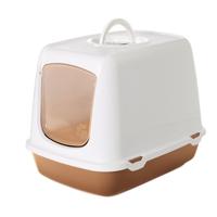 Savic Oscar Cat Toilet Home - Brown