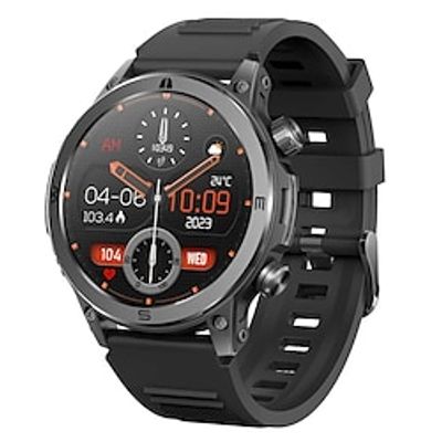 HM38 Smart Watch 1.43 inch Smartwatch Fitness Running Watch Bluetooth Pedometer Call Reminder Activity Tracker Compatible with Android iOS Women Men Long Standby Hands-Free Calls Waterproof IP 67 Lightinthebox