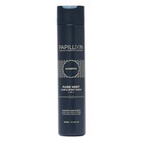 Papillon Pure Mint Shampoo 2 in 1 Hair and Body 300ml