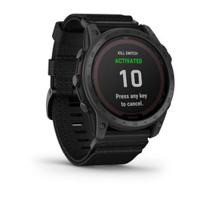 Garmin 010-02704-21 Tactix 7 - Pro Ballistics Edition Solar-Powered Tactical GPS Watch With Applied Ballistics and Nylon Band