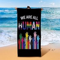 Rainbow LGBT Pattern Beach Towel Beach Blanket Bath Towel for Adults and Kids,Compact Sand Free Swim Pool Blanket for Outdoor Traveling on Vacation Beach Accessories Lightinthebox - thumbnail