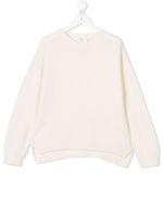 Andorine ribbed knit sweater - White